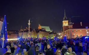 Poljaci protestuju u gradovima širom zemlje u znak podrške članstvu u EU